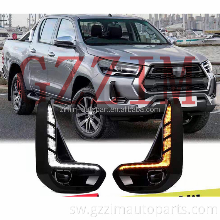 Mchana wa gari wakati wa kukimbia taa iliyoongozwa Drl LED siku ya taa Drl kwa hil*x re*o rogue 2021+